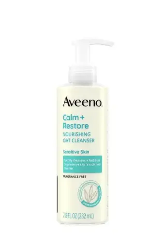Aveeno Calm + Restore Nourishing Oat Cleanser 232ml