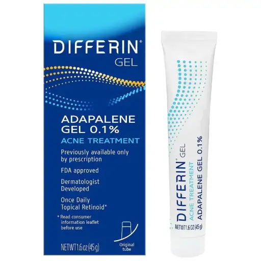 Differin Acne Treatment Gel 0.1% Adapalene