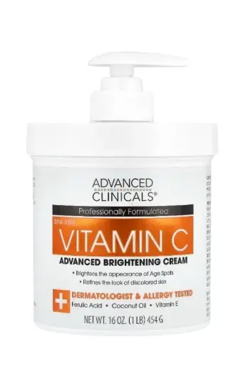 Advanced Clinicals Brightening Vitamin C Cream